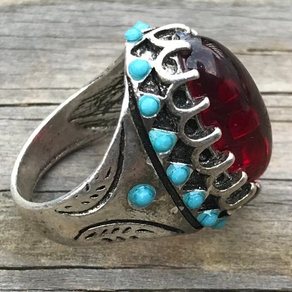 Valentines Day Gift For Him Men Ring Fashion Jewel - Picture 2 of 10